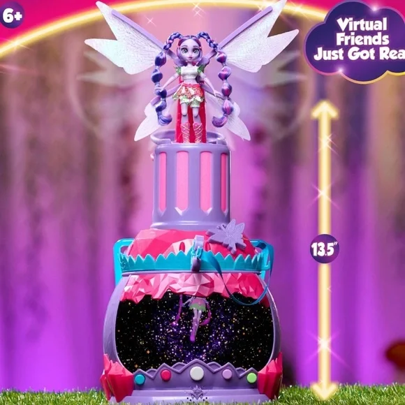 Holobrite Pixie Lantern Dancing Interactive Games Includes 5-inch Pixie Doll - Picture 6 of 7